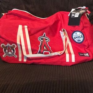 Angels Baseball Small Duffel Bag